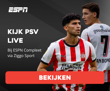 PSV live kijken ESPN